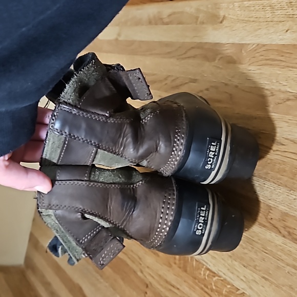 Sorel Rubber Bottoms Winter Boots 7.5 - Picture 8 of 13